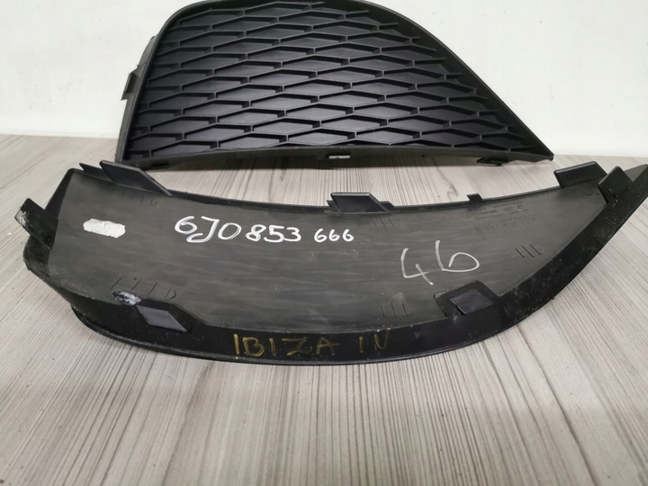 фото №5, Решётка бампера правые перед seat ibiza iv 6j