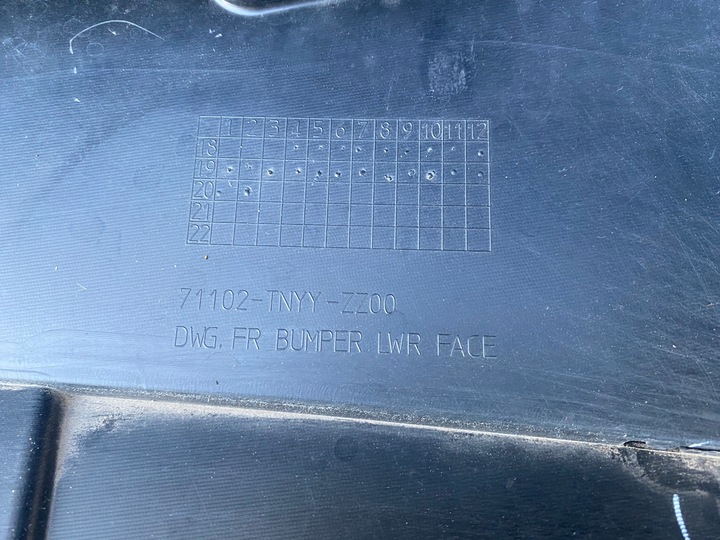 фото №6, Honda cr-v crv v 5 18- бампер переднє перед pdc