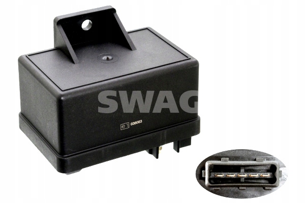 фото №2, Реле свечей накаливания fiat 1.7td 1.9d 1.9td swag