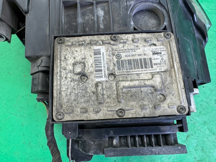 фото №12, Фара ліва передня kpl bixenon поворотний 3c0941751g vw passat b6 05- європа