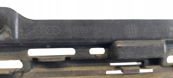 фото №10, Audi q7 4m рестайлінг s-line решітка бампера середня перед нижня 4m0807647e