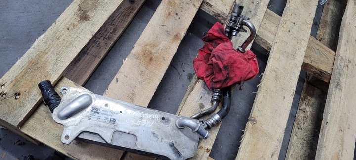 фото №1, S6 c7 4g рестайлінг a6 радіатор масла 4.0 tfsi 4g0317021af s7 4g a7