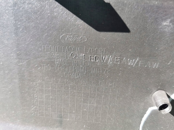 фото №14, Ford mustang vi gt рестайлинг 16- бампер перед переднее jr3b-17c831-bdw