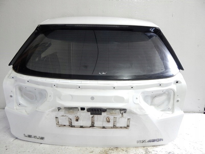 фото №1, Кришка задня lexus rx iv 15-22 скло біла перлина
