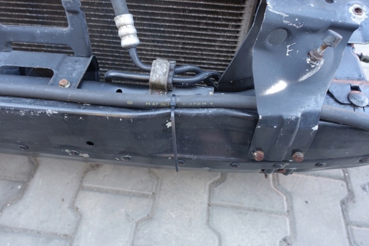 фото №5, Mercedes w215 cl перед передняя панель радиатор балка усилитель 5.0