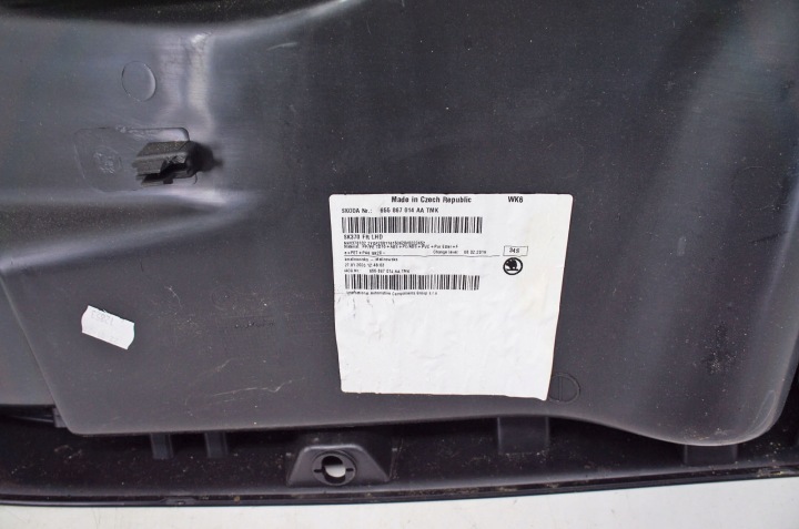 фото №5, Tp063 skoda scala дверная карта (обшивка) правая перед 655867014aa европа