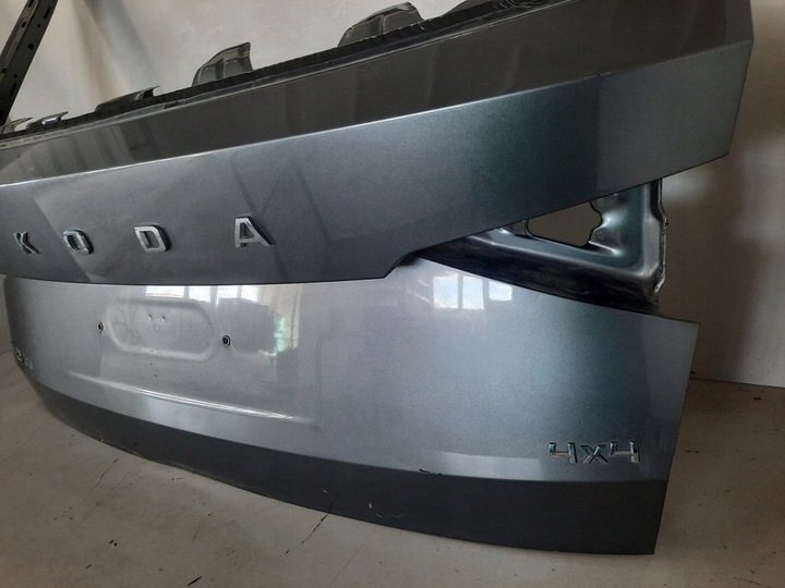 фото №10, Skoda kodiaq i рестайлинг 19-24 зад задняя крышка багажника