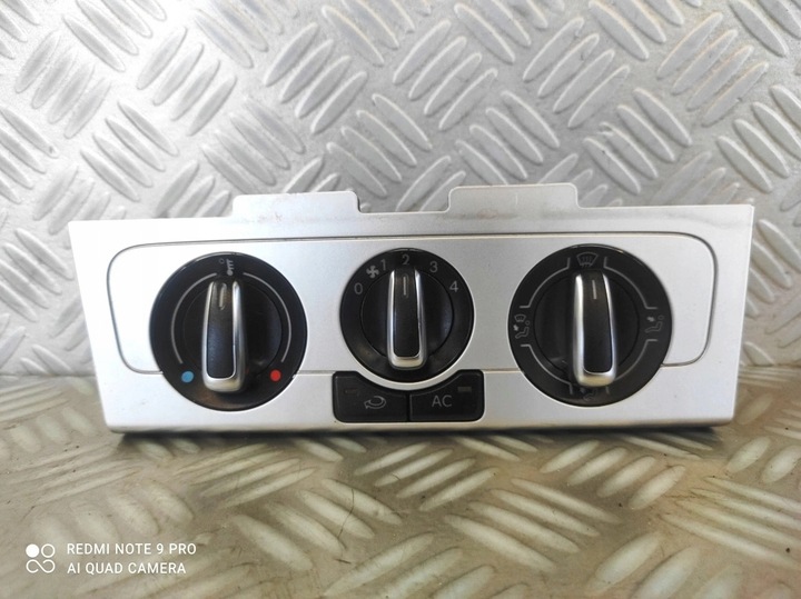 фото №1, Volkswagen polo v 6r 6c панель повітропровід кондиціонера рамка 6r0820045n