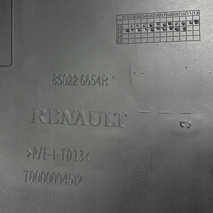 фото №12, Новый оригинальный номер бампер зад 4 pdc dacia доккер 850226654r