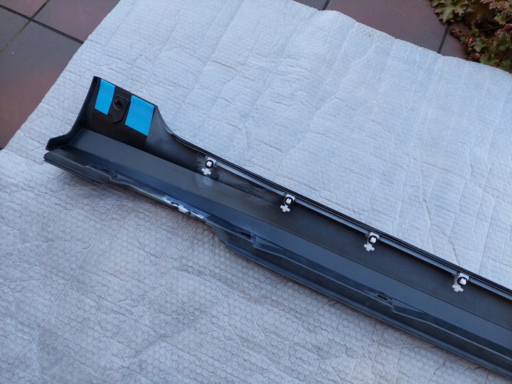 фото №10, Планка порогова - накладка - ліва - audi a6 c8 - s-line - 4k0 - нова