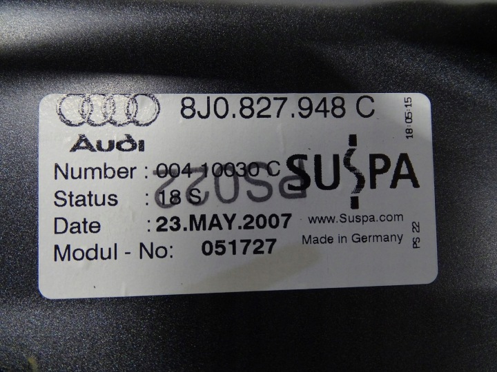 фото №8, Спойлер спойлер кришки багажника audi tt 8j 8j0827948c