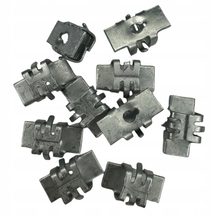 фото №1, Клипсы пластинки монтажные крепление универсальные розетка металлический pod винт