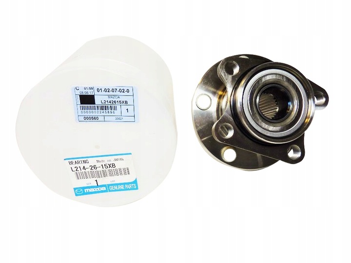 фото №1, Ступиця підшипник колеса зад оригінал оригінальний номер mazda cx-9 tb 06-15 4wd , l214-26-15xb