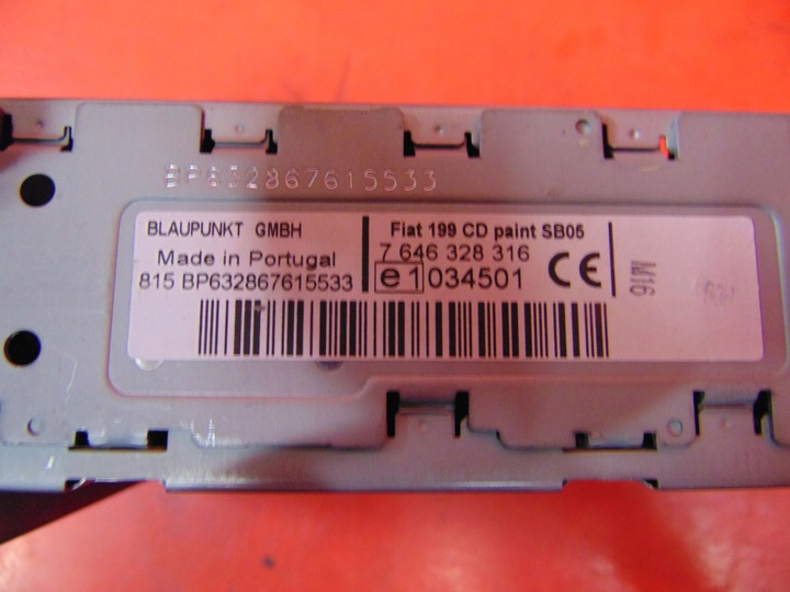 фото №7, Fiat grande punto радіо cd радіопрогравач
