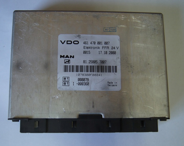 фото №1, Компьютер блок управления ffr man tgx tgs 81.25805.7007