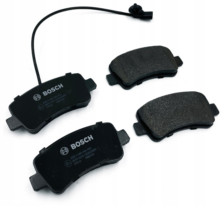 фото №12, Тормозные колодки ham. renault t. master 10- bosch 0986494500