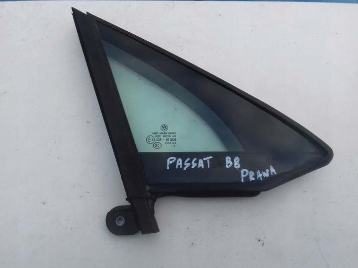 фото №1, Стекло дверь правые перед малый vw passat b8 2018r.