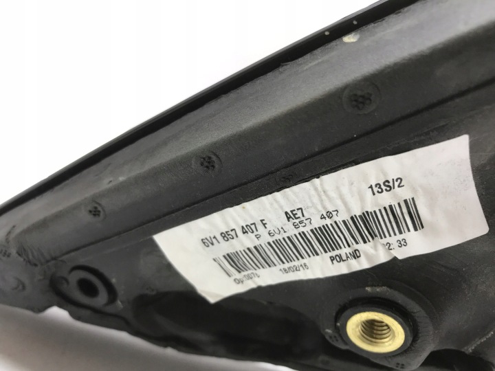 фото №10, Skoda fabia iii 6v1 зеркало левое 6pin 6v1857407f
