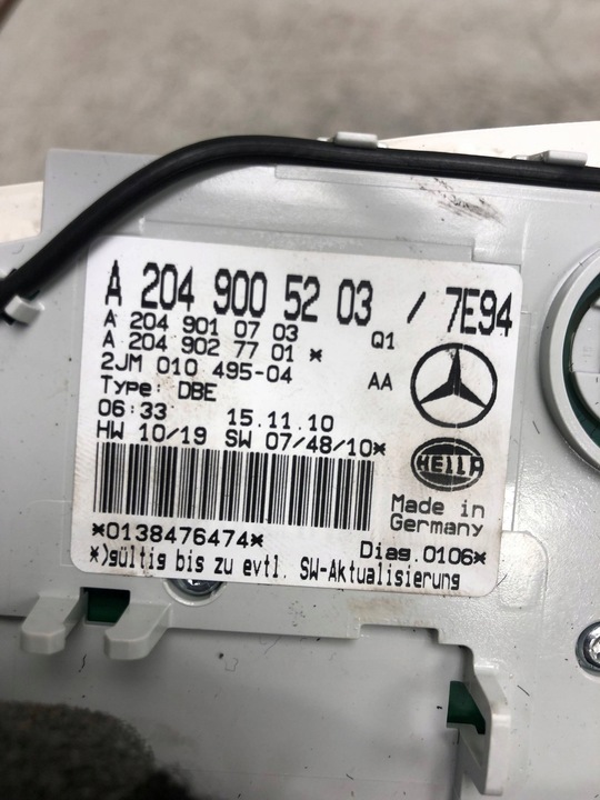 фото №6, Лампа стеля mercedes w204 a2049005203