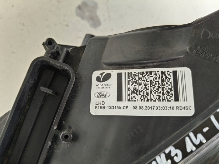 фото №10, Лампа ліва фара ford focus mk3 14- рестайлінг ксенон led поворотний темний