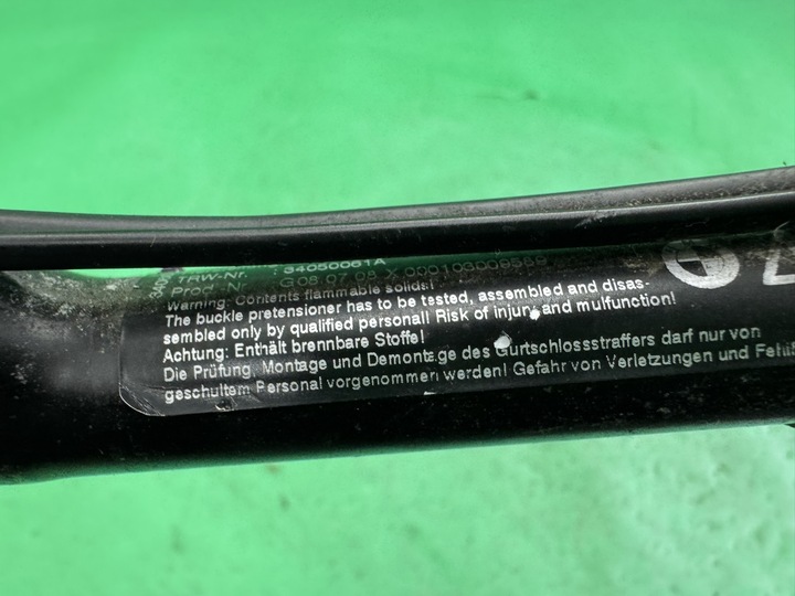 фото №10, Натяжитель ремня безопасности правые переднее 34050061a bmw 3 e91 e90 04-12 eu