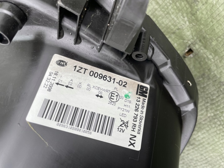 фото №9, Opel insignia a 08-13 права фара bi-xenon поворотний led 13226793 оригінал