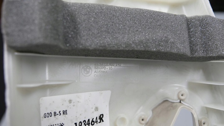 фото №7, Bmw g20 g21 захист стійка права обшивка elfenbeinweiss 7433242 7481682