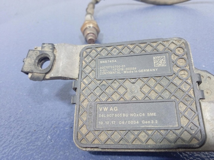 фото №4, Vw passat b8 superb iii 2.0 tdi зонд датчик nox 04l907805bg