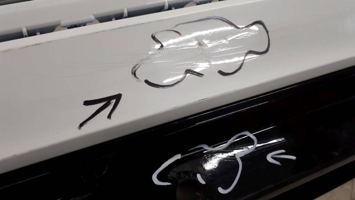 фото №7, Vw tiguan r-line allspace 2015-2020 бампер зад 5nn807421