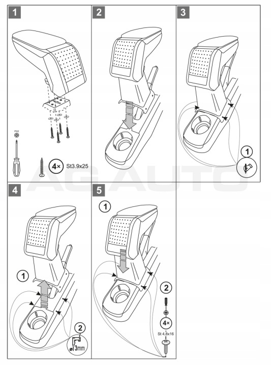фото №7, Подлокотник стандарт seat ibiza, 2002-2008