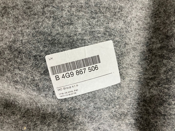 фото №9, Потолок потолок универсал avant audi a6 c7 2011- 4g9867506