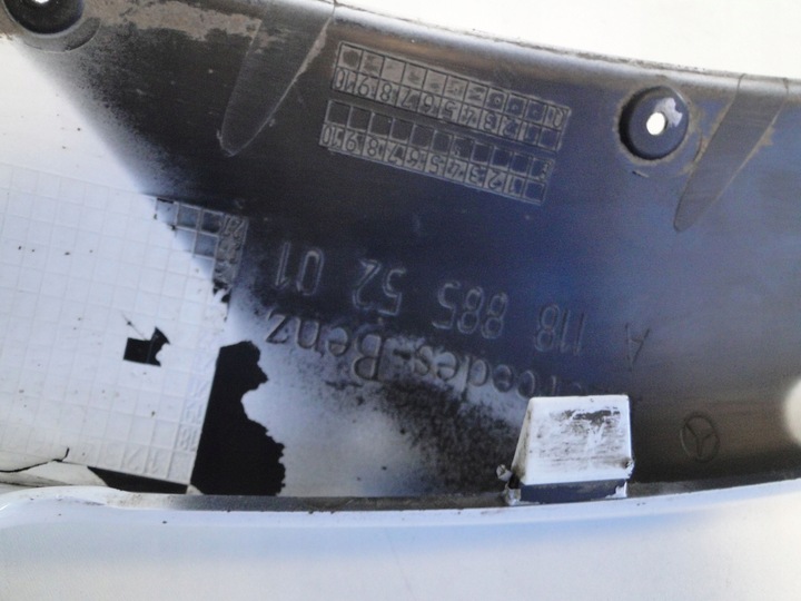 фото №12, Mercedes cla 118 планка спойлер бампера правые левый