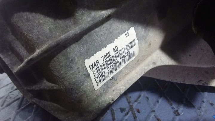 фото №7, Jaguar x-type i 2.5b v6 4wd коробка передач коробки передач механічна 1x4r-7002-ad