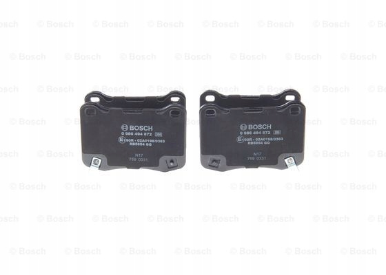 фото №15, Тормозные колодки тормозные lexus is f is f 5.0 12.2007 - 05.2014 штуки bosch
