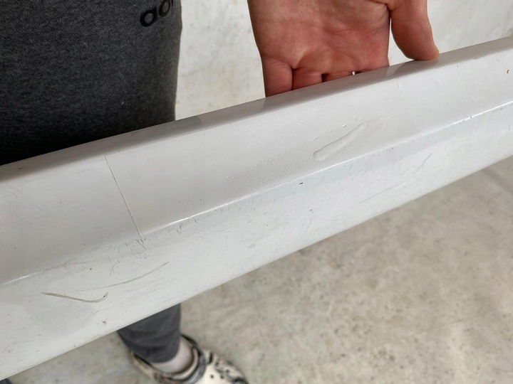 фото №4, Ford focus mk2 st 04- накладка пороговая планка левая 4m5j-a10155-abw