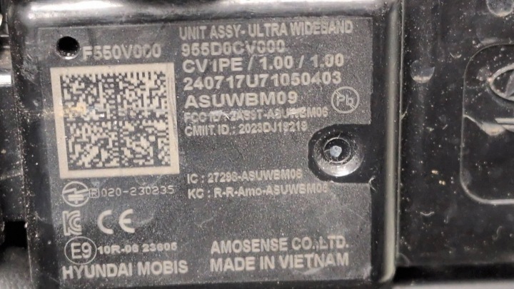 фото №6, 2025 kia ev6 інші електронні блоки керування 955d0cv000