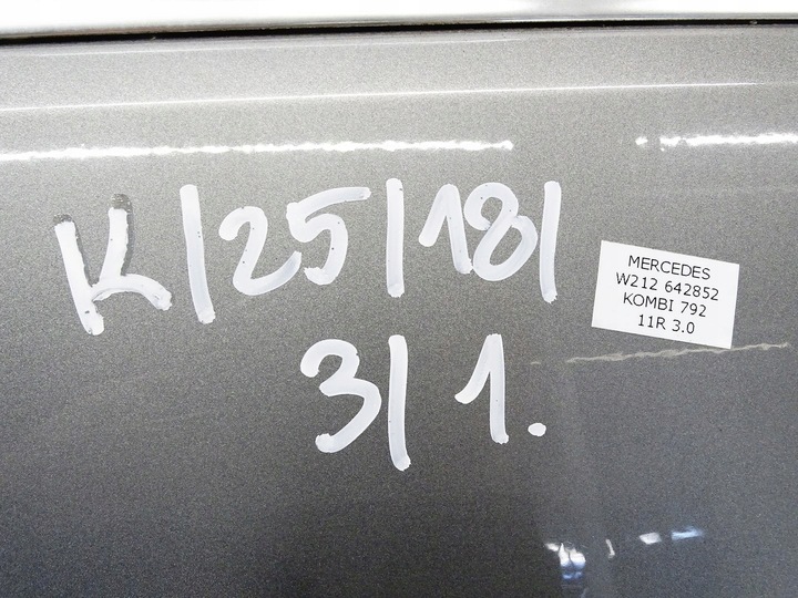 фото №14, Дверь стекло левый зад левая задние mercedes e w212 универсал лак 792