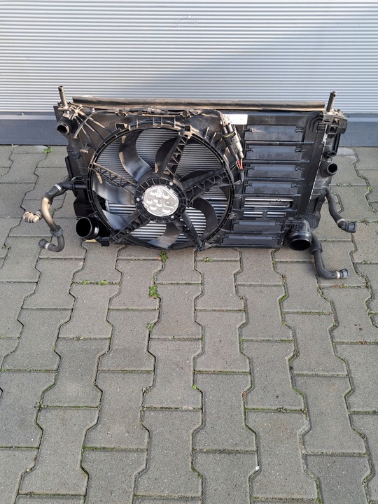 фото №6, Bmw f40 m135i f44 m235i f39 m35i комплект радіатор вентилятор