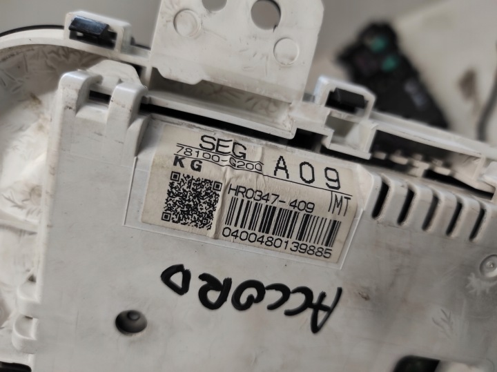 фото №9, Honda accord vii 7 02- 2.2ctdi комплект стартовий імобілайзер блок керування  37820-rbd-e71