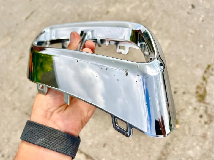 фото №11, Vw golf viii r-line r line молдинг накладка бампера решітка вихлоп комплект