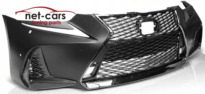 фото №3, Бампер lexus is iii 300h 17- wz f sport pdc решітка радіатора