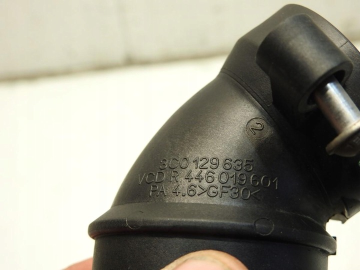 фото №6, Труба turbo турбіни vw passat b6 2.0 tdi 3c0129635