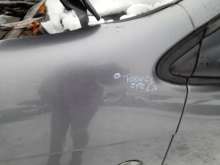 фото №8, Citroen c5 i fl крыло левый перед переднее eytc