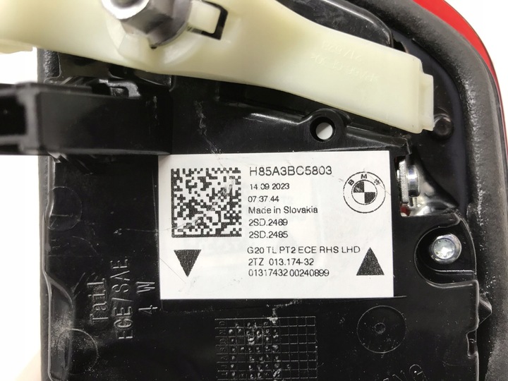 фото №10, Bmw 3 g20 лампа зад права 5a3bc58 європа