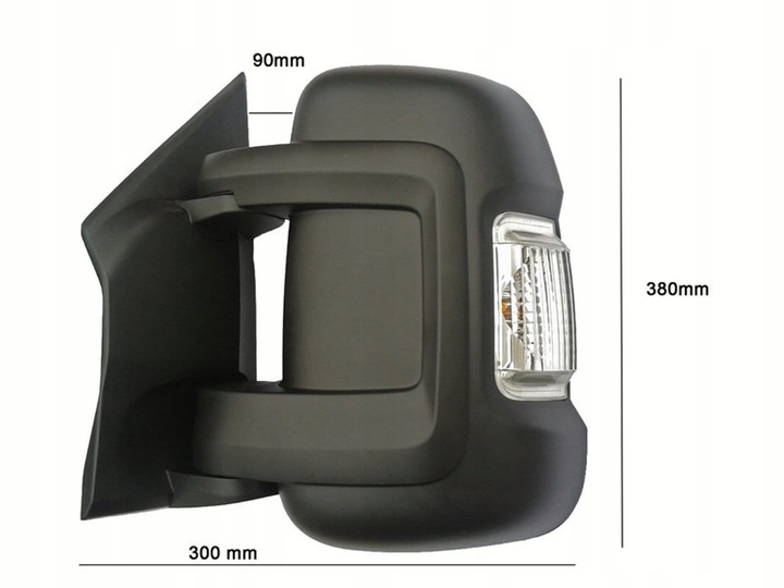 фото №15, Зеркало левая электрический fiat ducato 2014-23 водителя