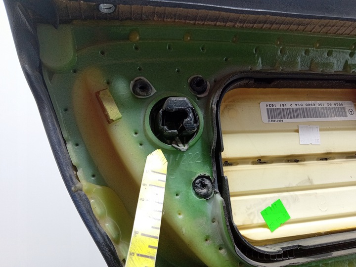 фото №4, Mercedes ml w163 оббивка двері перед права боковина шкіра