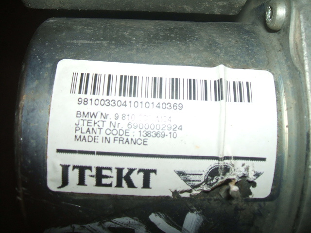 фото №9, Mini countryman r60 рейка кермова рульова рейка 9810033a105