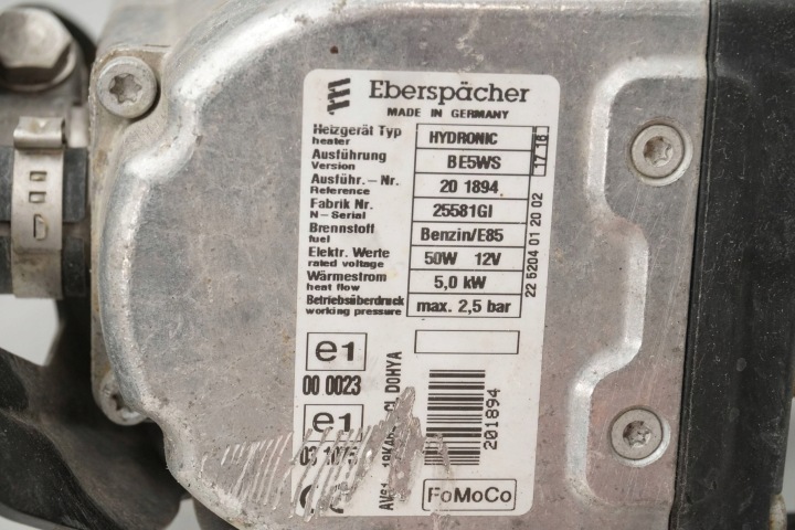 фото №9, Отопление стояночный вебасто ford c-max focus av61-18k463-cn av61-18k464-cl