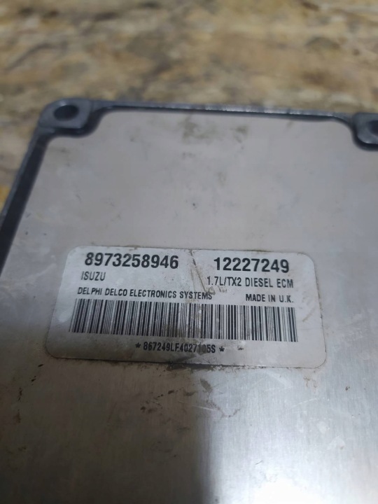 фото №14, Компьютер управляющий двигателем opel meriva 1.7d 2005 8973258946 12227249