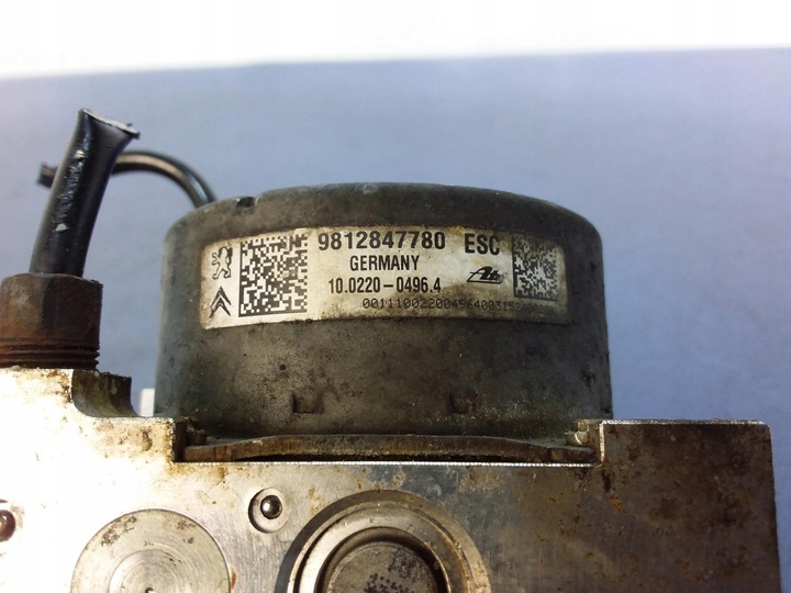 фото №6, Peugeot 208 i 1,6 ehdi насос abs 9812847780